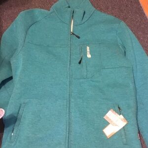 Orage Turquoise Knit Jacket